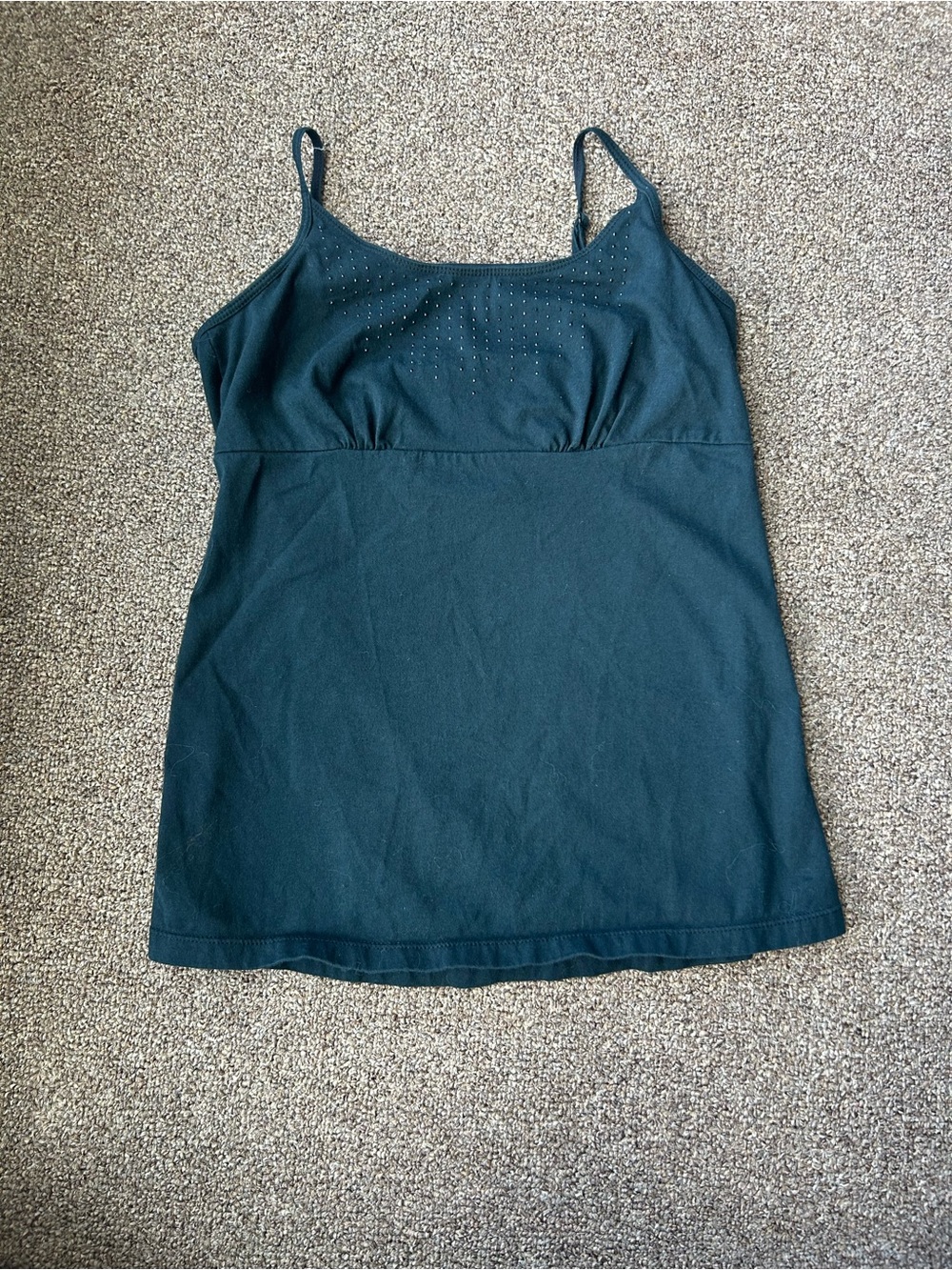 Sonoma black jewelry tank top